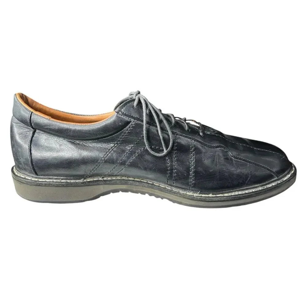 Allen Edmonds Men’s Voyager Black Leather Lace Up Oxford Sneaker Size US 12 B